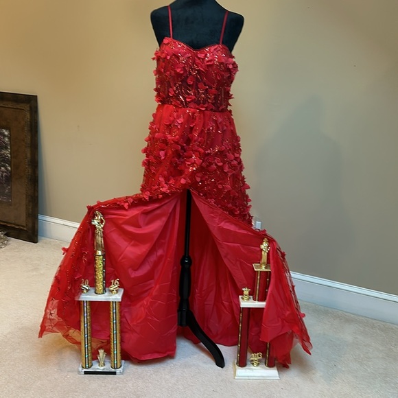 Custom NYFW Marc DeFang formal gown - Picture 6 of 11